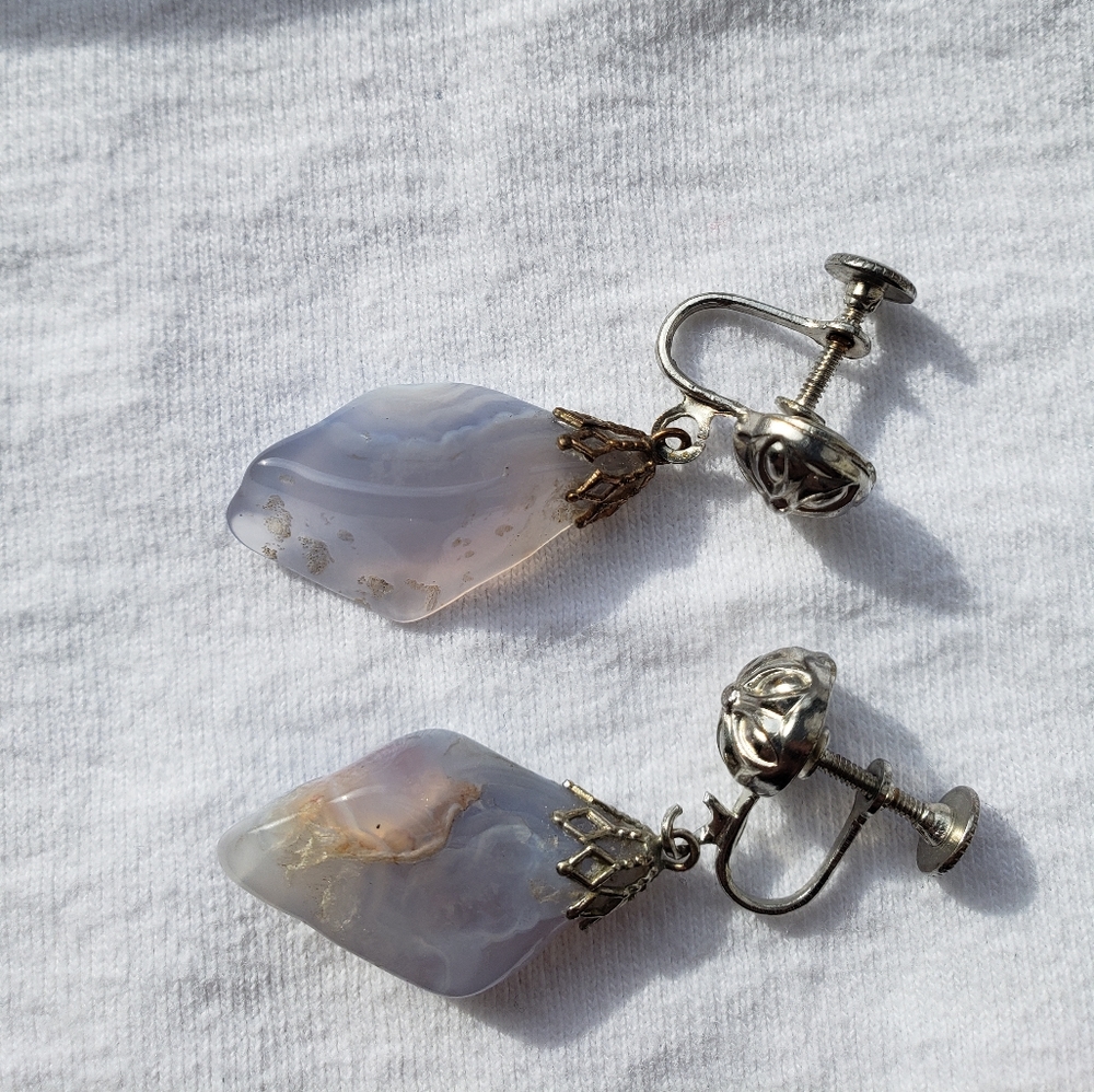 stone earrings